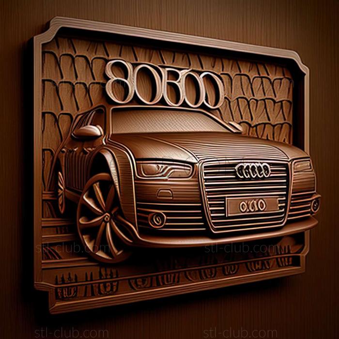 3D модель Audi A6 C6 (STL)